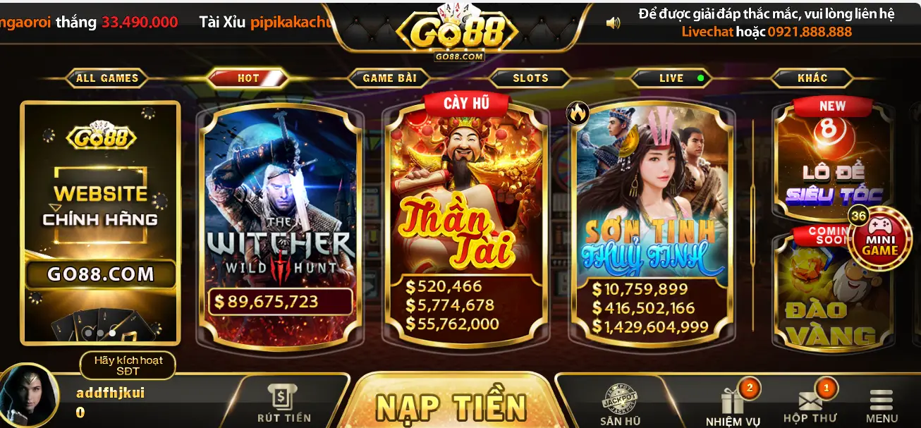 Game bài Go88 - Nơi giải trí lý tưởng cho người mới chơi