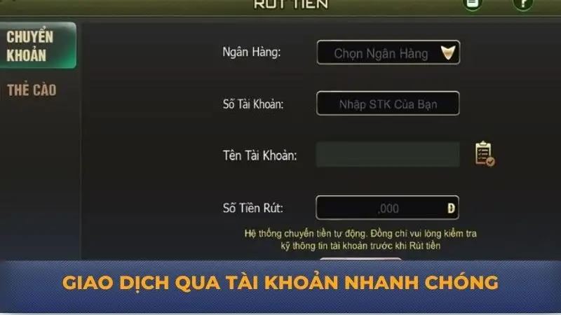 Rút tiền B52 Club – Hướng dẫn chi tiết từng bước thực hiện