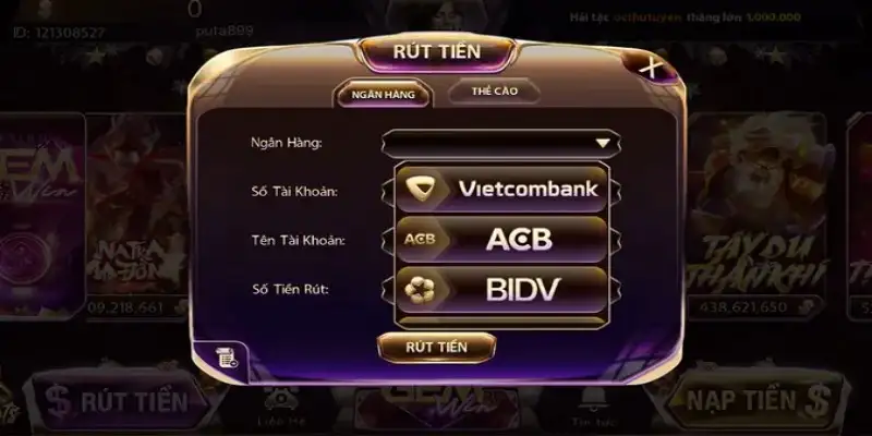 Rút tiền Sunwin – Chi tiết hướng dẫn rút một phát trúng luôn