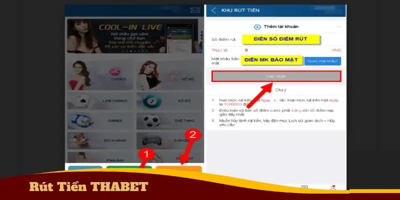 Rút tiền THABET nhanh chóng, an toàn cho cược thủ 15 Rút tiền THABET nhanh chóng, an toàn cho cược thủ