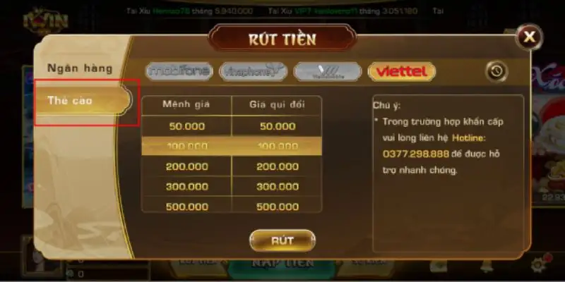 Rút tiền Iwin – Chi tiết phương thức rút tiền cho newbie 15 Rút tiền Iwin – Chi tiết phương thức rút tiền cho newbie