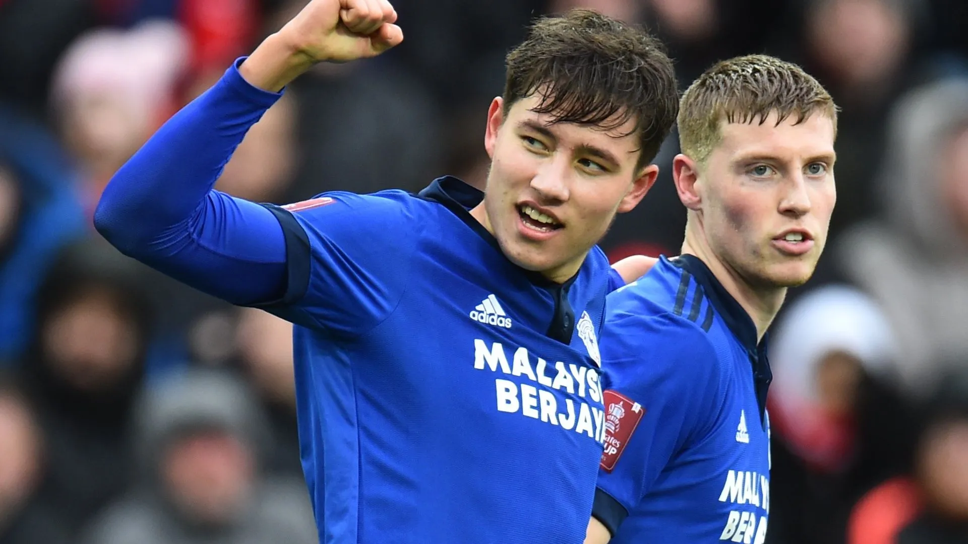 Tiền vệ tấn công Rubin Colwill của Cardiff City, mục tiêu của nhiều đội bóng Championship.