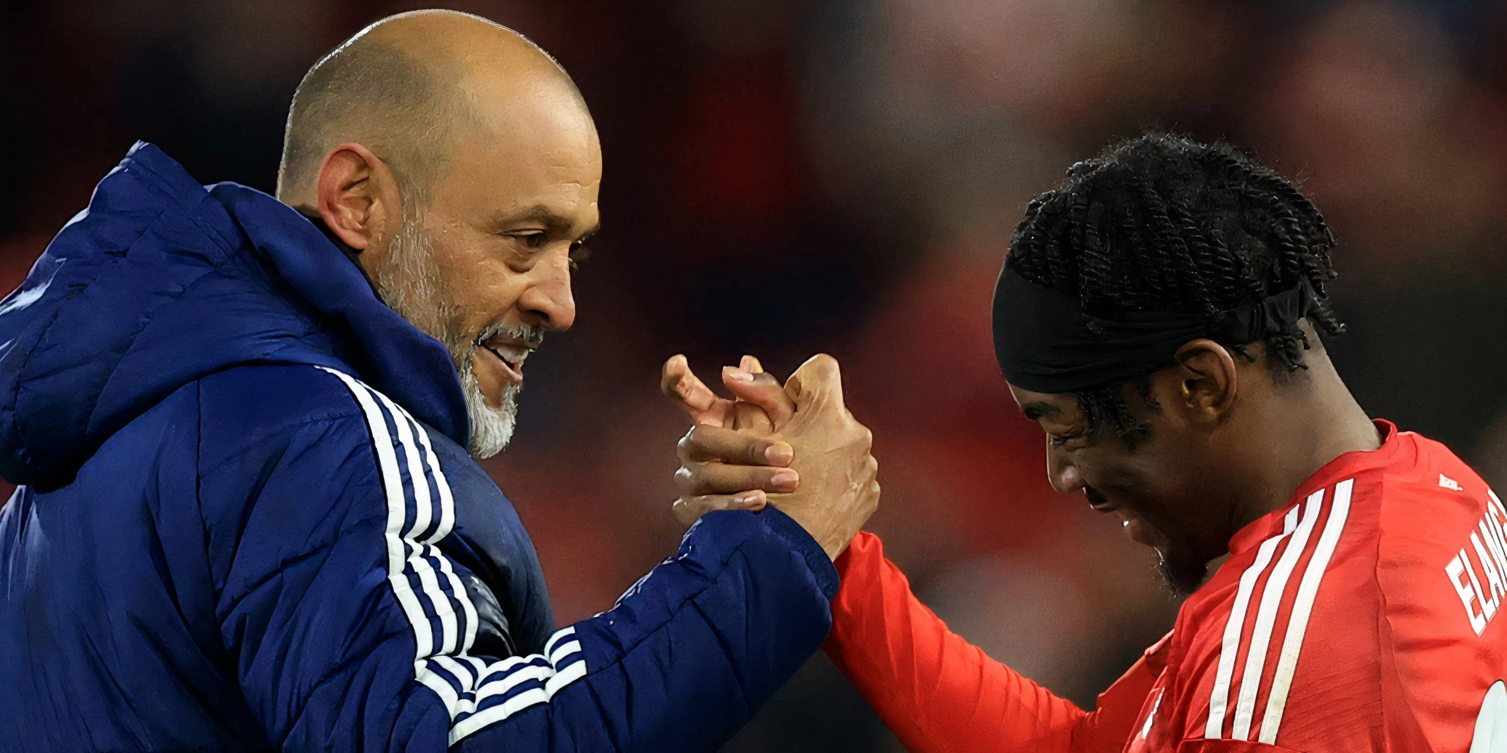 Anthony Elanga ăn mừng bàn thắng cho Nottingham Forest