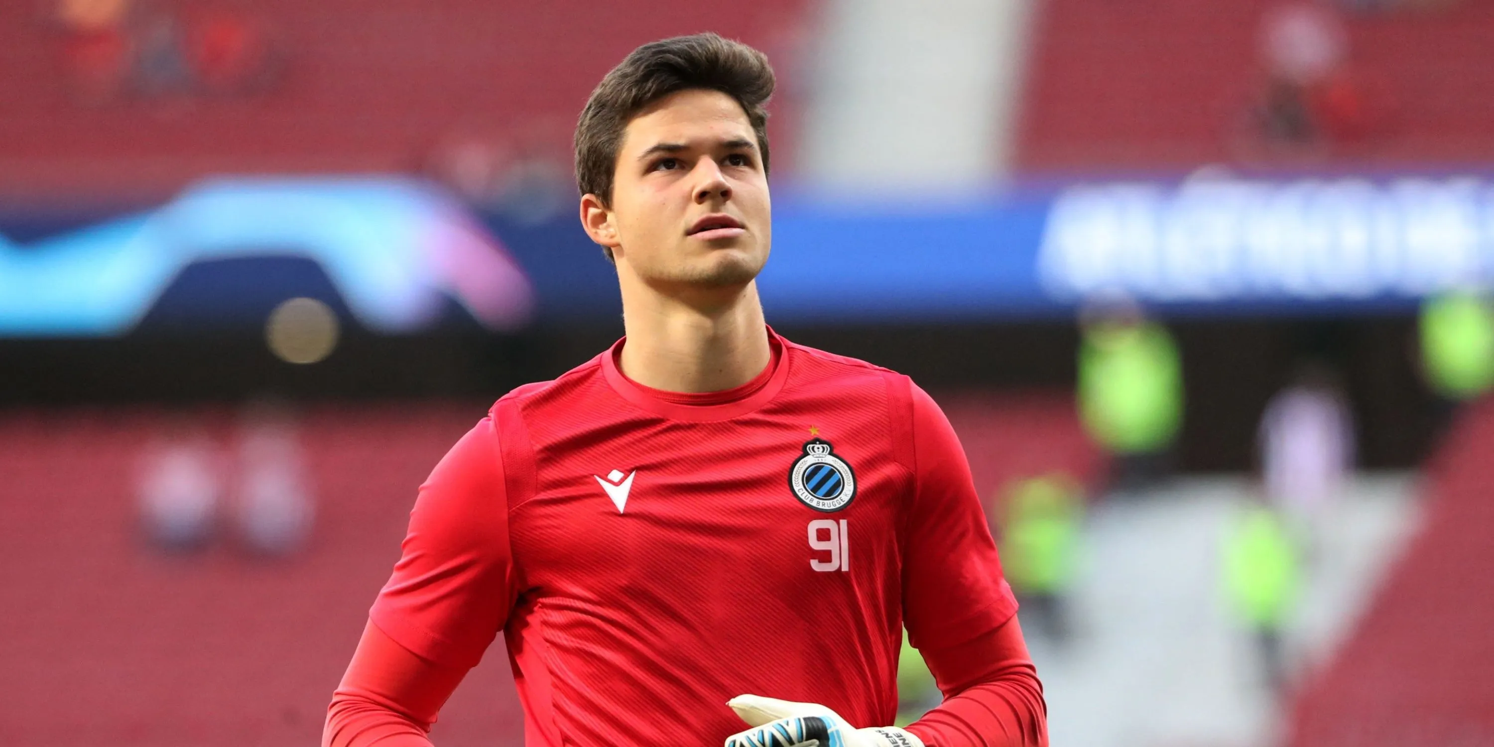 Thủ môn Senne Lammens trong màu áo Royal Antwerp, mục tiêu mới của Sunderland