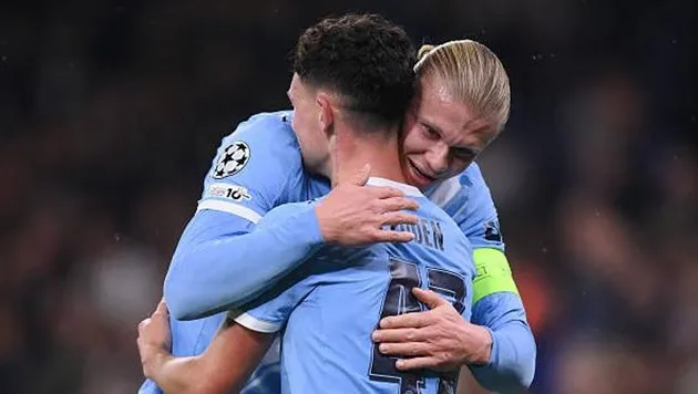 Phil Foden tỏa sáng bên cạnh Erling Haaland trong chiến thắng của Manchester City